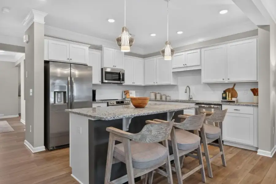 Furnished interior view inside a new home in , Cartersville (Image 13).