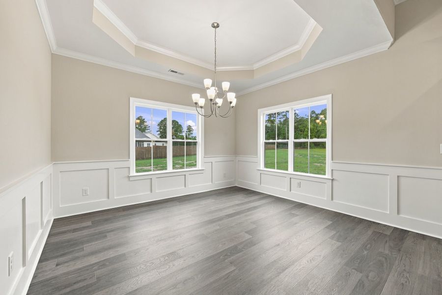 Spacious, unfurnished interior of a new home in Laurel Oaks, Greenville (Image 38).