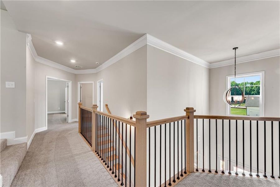 Spacious, unfurnished interior of a new home in Hidden Fields, Hoschton (Image 29).