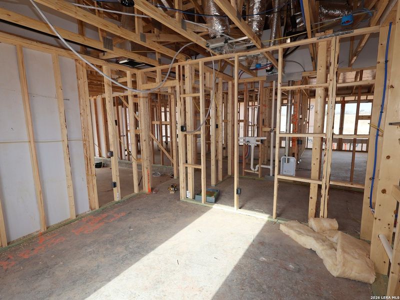 In-progress construction of a new home in Hickory Ridge, Elmendorf, TX (Image 27). In-progress construction of a new home in Hickory Ridge, Elmendorf, TX (Image 27).