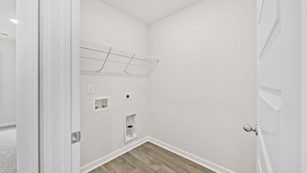 Spacious, unfurnished interior of a new home in The Abbey at Trolley Run Station, Aiken (Image 31). Spacious, unfurnished interior of a new home in The Abbey at Trolley Run Station, Aiken (Image 31).