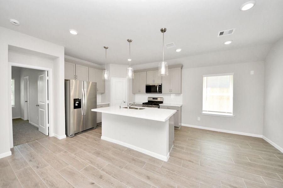 Furnished interior view inside a new home in Montgomery Ridge, Montgomery (Image 6).