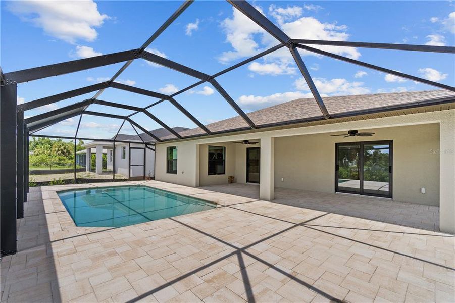 Exterior details and patio area of a home in , Rotonda West (Image 21).