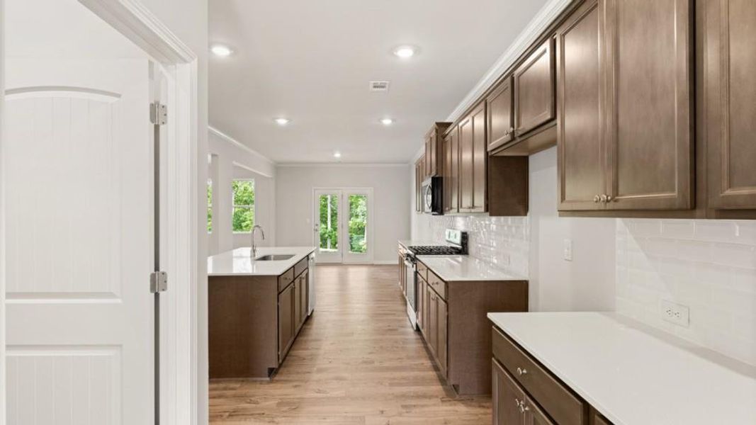 Furnished interior view inside a new home in Falcon Landing, Gainesville (Image 12).