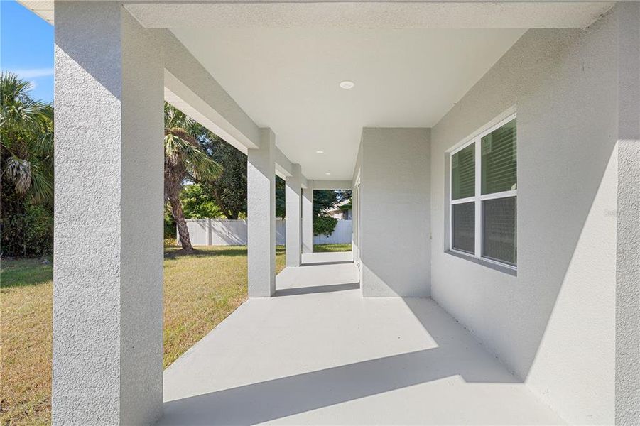 Exterior details and patio area of a home in , North Port (Image 18). Exterior details and patio area of a home in , North Port (Image 18).