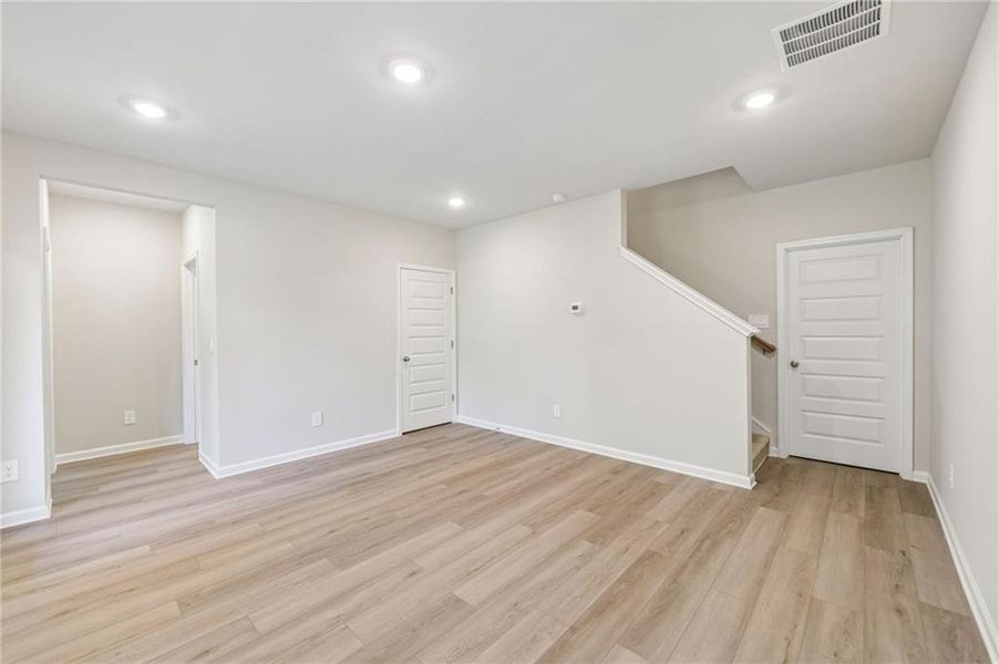 Spacious, unfurnished interior of a new home in Hemingway - Reserve Series, Cumming (Image 44). Spacious, unfurnished interior of a new home in Hemingway - Reserve Series, Cumming (Image 44).