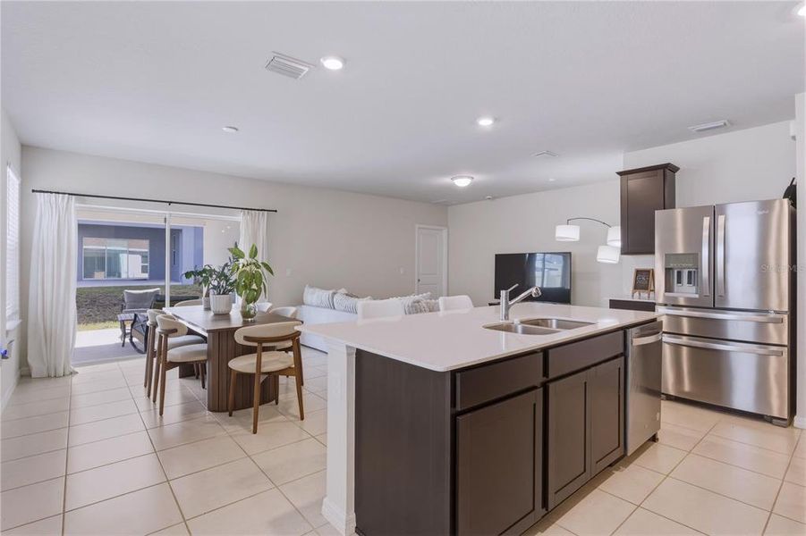 Furnished interior view inside a new home in , Davenport (Image 5).
