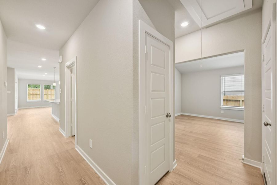 Photo is not of the actual home but is an inspirational photo of builder's model home and may depict options, furnishings, and/or decorator features that are not included.