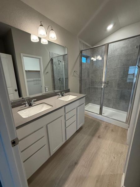 Furnished interior view inside a new home in Southern Pointe, College Station (Image 3).
