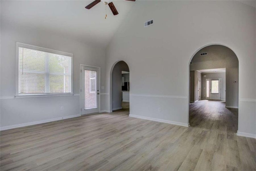 Spacious, unfurnished interior of a new home in , Social Circle (Image 26).