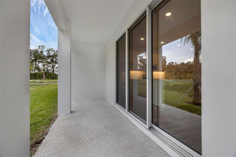 Exterior details and patio area of a home in Delaney Reserve, Deland (Image 26). Exterior details and patio area of a home in Delaney Reserve, Deland (Image 26).