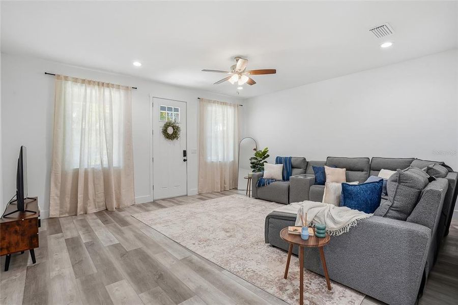 Furnished interior view inside a new home in , Tampa (Image 23).