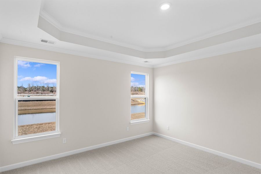 Spacious, unfurnished interior of a new home in Traditions at Carolina Forest, Myrtle Beach (Image 13). Spacious, unfurnished interior of a new home in Traditions at Carolina Forest, Myrtle Beach (Image 13).