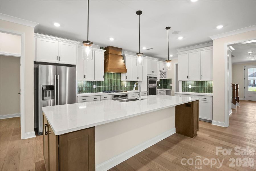 Furnished interior view inside a new home in Carolina Riverside, Belmont (Image 18).