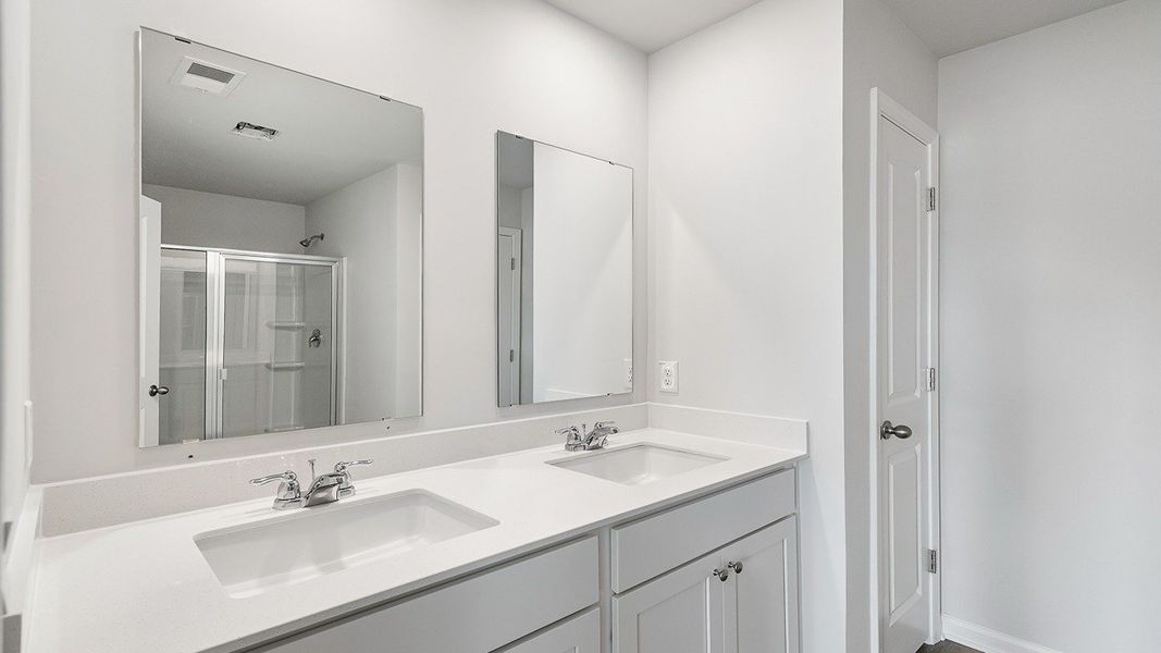 Furnished interior view inside a new home in Marion Village, Santee (Image 11).