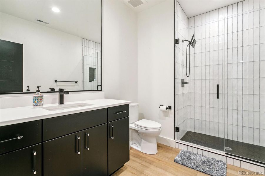 Furnished interior view inside a new home in , Colorado Springs (Image 4).