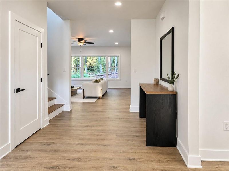 Furnished interior view inside a new home in , Winston (Image 10).