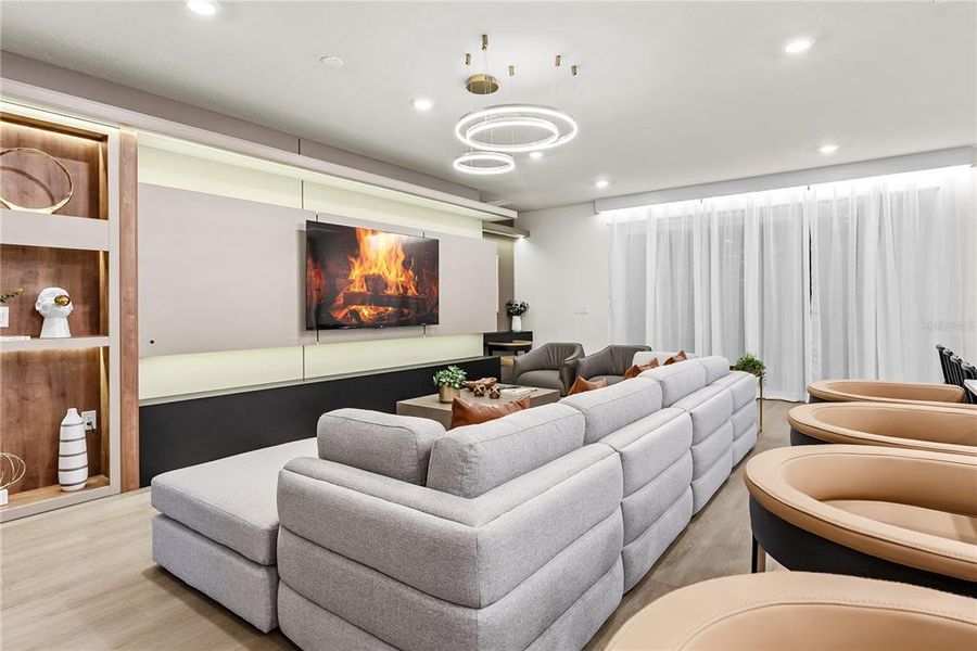 Furnished interior view inside a new home in Windsor Cay Resort, Clermont (Image 56). Furnished interior view inside a new home in Windsor Cay Resort, Clermont (Image 56).