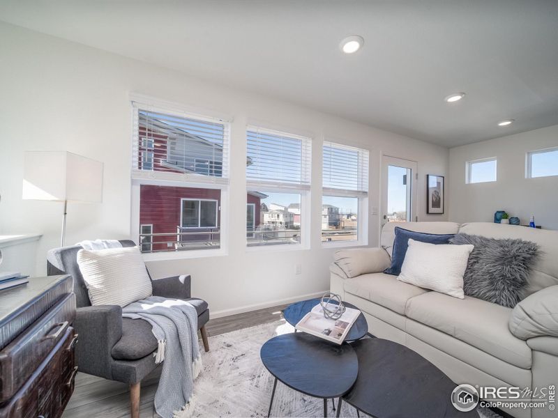 Furnished interior view inside a new home in , Johnstown (Image 10). Furnished interior view inside a new home in , Johnstown (Image 10).