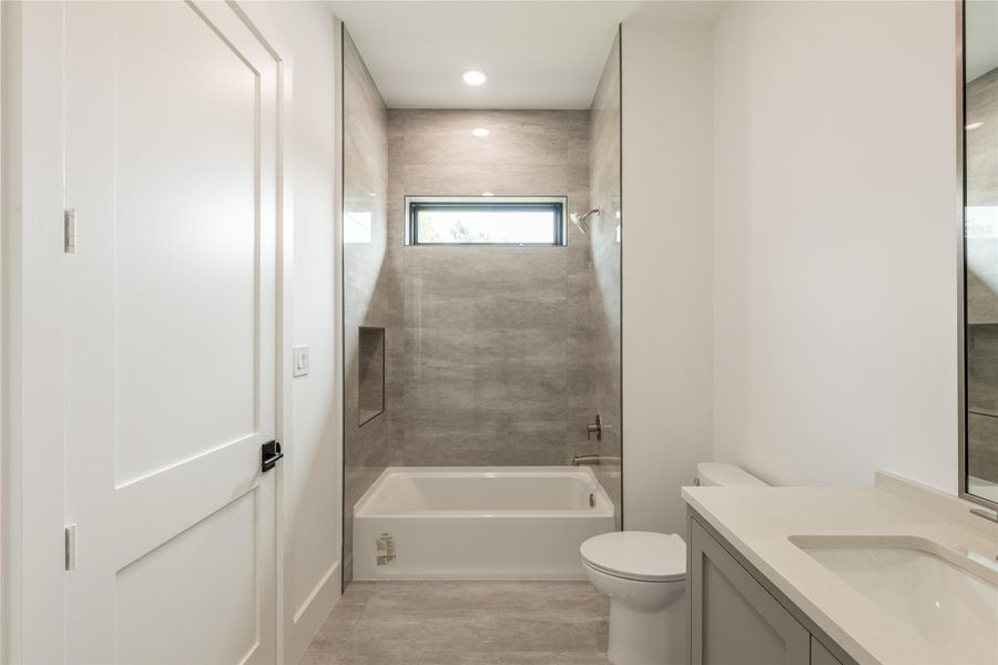 Furnished interior view inside a new home in , Houston (Image 12).