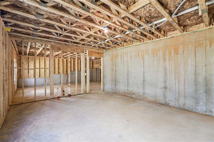 In-progress construction of a new home in The Pointe at Heron Bay, Locust Grove, GA (Image 33).