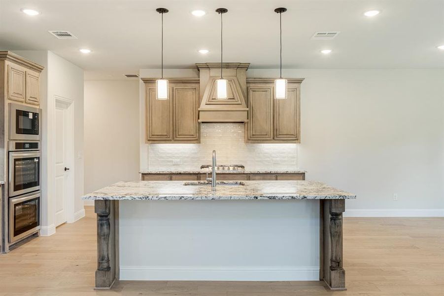 Furnished interior view inside a new home in Liberty, Melissa (Image 12). Furnished interior view inside a new home in Liberty, Melissa (Image 12).