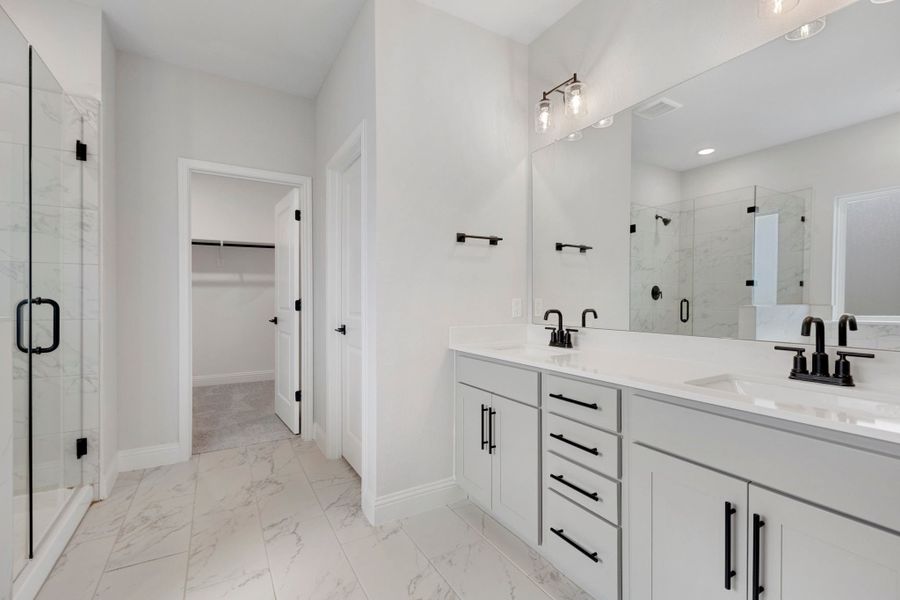 Furnished interior view inside a new home in Waverly Estates, Nevada (Image 64).
