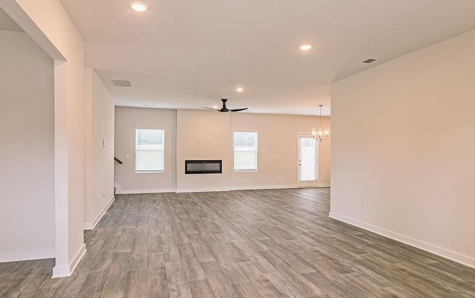 Spacious, unfurnished interior of a new home in Fern Dale, Fairburn (Image 16).