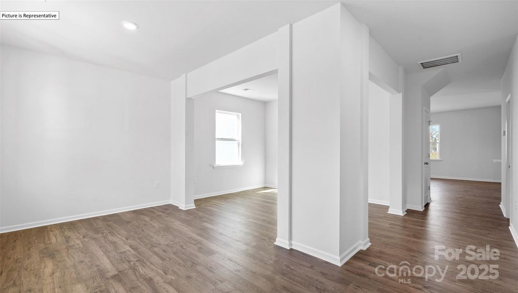 Spacious, unfurnished interior of a new home in Secrest Commons, Monroe (Image 13).