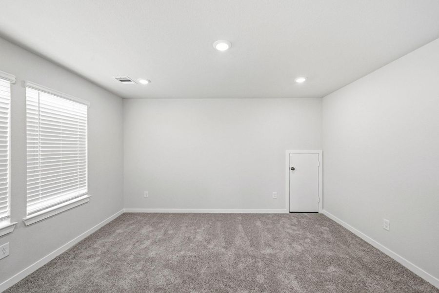 Spacious, unfurnished interior of a new home in Barrett Crossing, Crosby (Image 30). Spacious, unfurnished interior of a new home in Barrett Crossing, Crosby (Image 30).