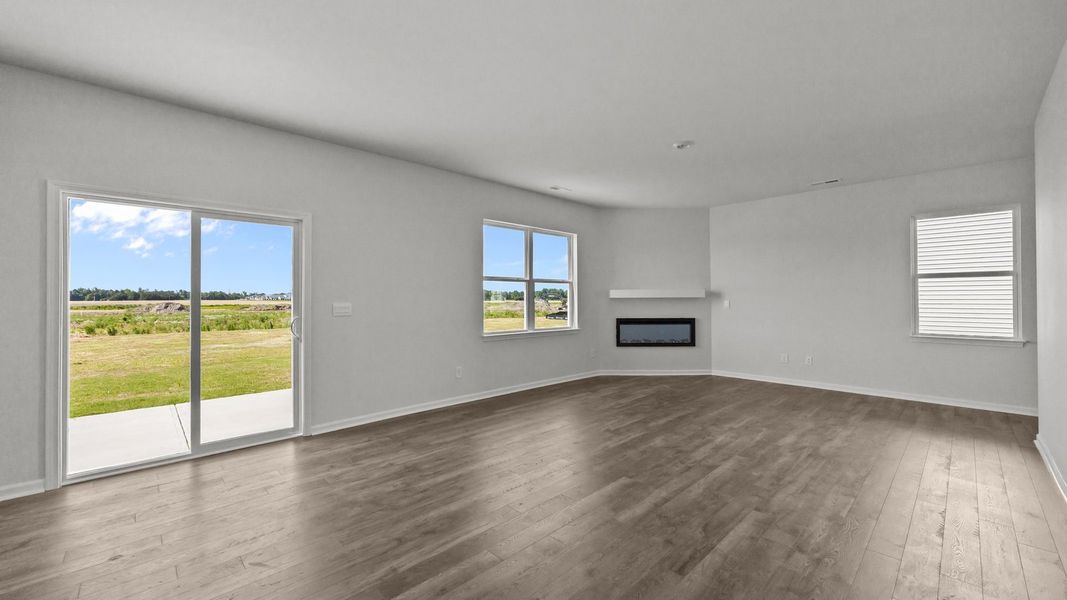 Spacious, unfurnished interior of a new home in Villa Grande, Winterville (Image 16). Spacious, unfurnished interior of a new home in Villa Grande, Winterville (Image 16).