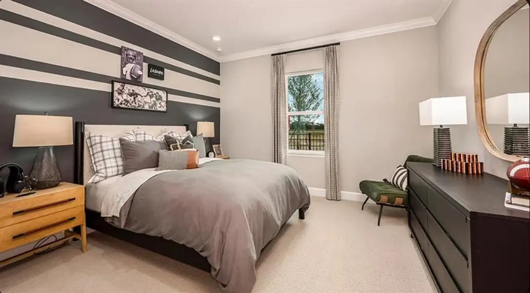 Furnished interior view inside a new home in Ardisia Park, New Smyrna Beach (Image 4).
