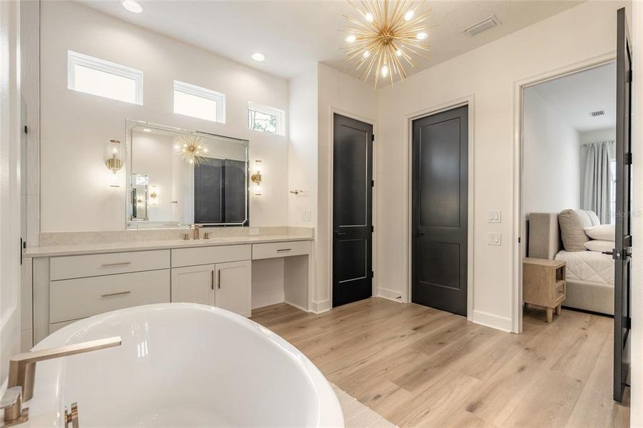 Furnished interior view inside a new home in , Port Orange (Image 61).