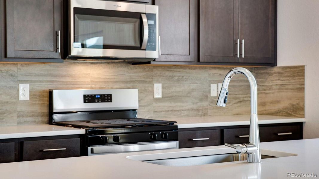 Close-up of interior finishes inside a home in Sky Ranch, Watkins (Image 13).