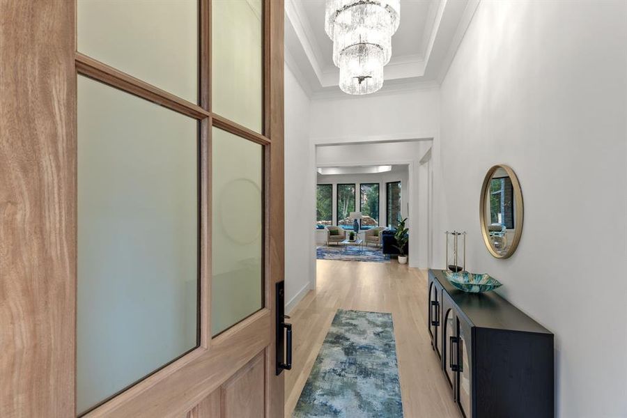 Mahogany entry door Mahogany entry door