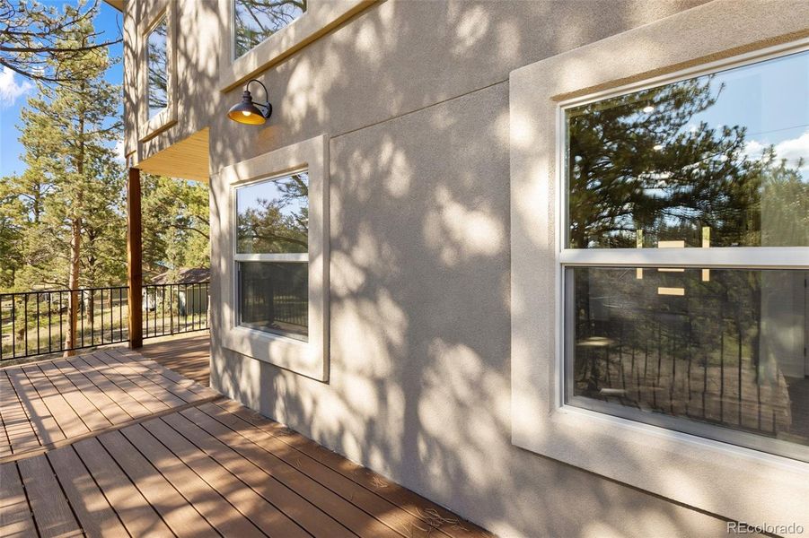 Exterior details and patio area of a home in , Florissant (Image 24).