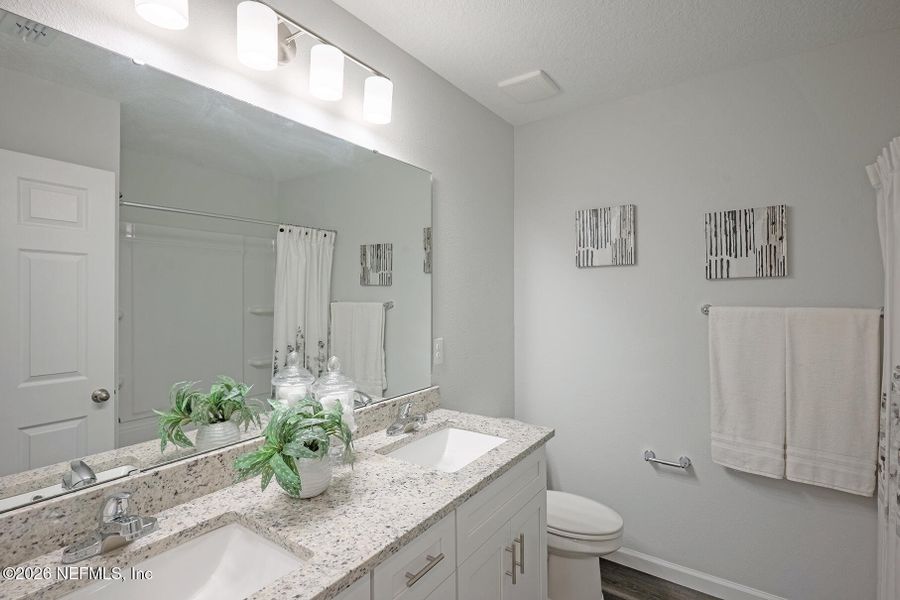 Furnished interior view inside a new home in , Jacksonville (Image 34).