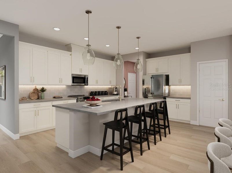 Furnished interior view inside a new home in Skye Ranch Community Group Page, Sarasota (Image 3).