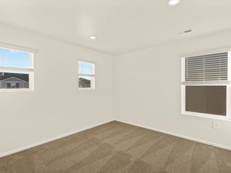 The Pagosa floorplan interior image taken at a Meritage Homes community in Northern Colorado. The Pagosa floorplan interior image taken at a Meritage Homes community in Northern Colorado.