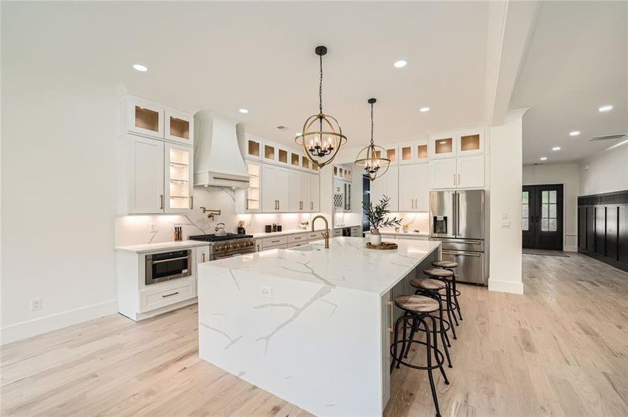 Furnished interior view inside a new home in , Grayson (Image 22).