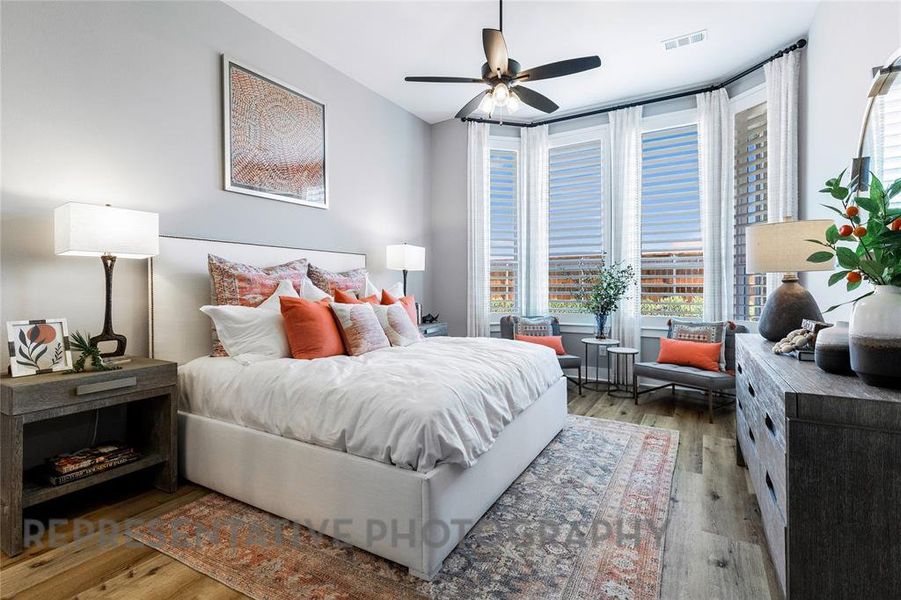 Furnished interior view inside a new home in Tavolo Park, Fort Worth (Image 30).