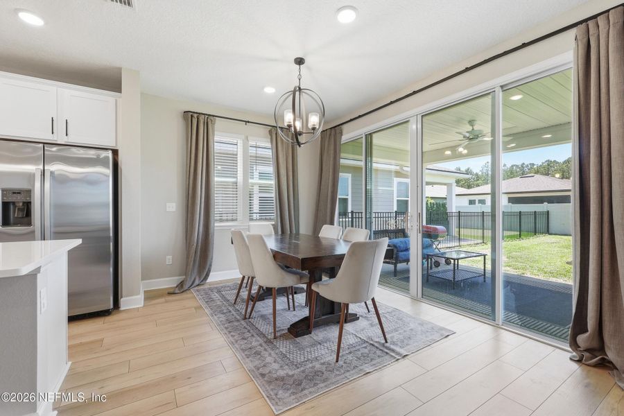 Furnished interior view inside a new home in Tributary, Yulee (Image 6).