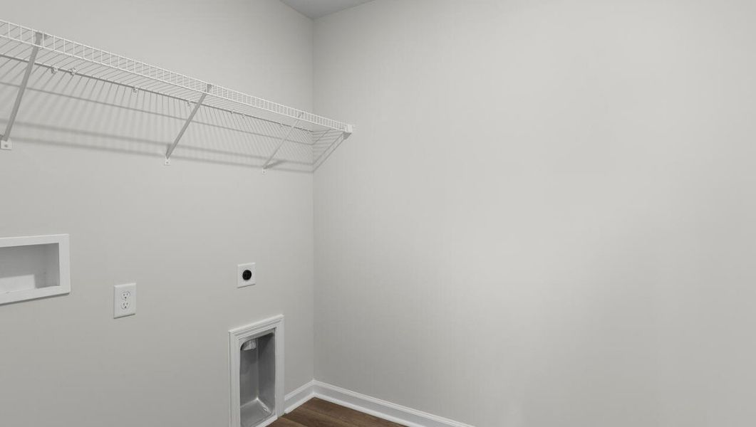 Representative unfurnished interior of a home built from the WOODSTOCK by D.R. Horton in Surfside Landing, Hubert (Image 33).