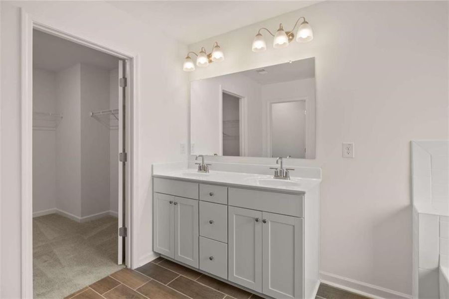 Furnished interior view inside a new home in Wildwood, Covington (Image 12).