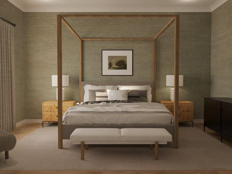 Furnished interior view inside a new home in , Mount Pleasant (Image 12).