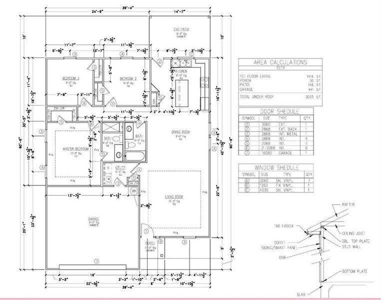 2D floor plan layout of this home in , East Tawakoni, TX (Image 4).
