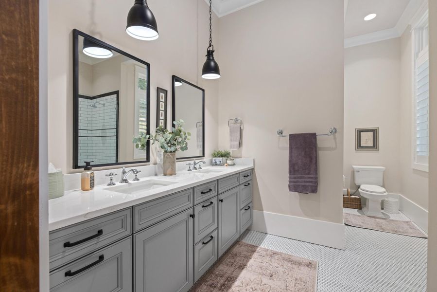Furnished interior view inside a new home in , Bonneau (Image 47).