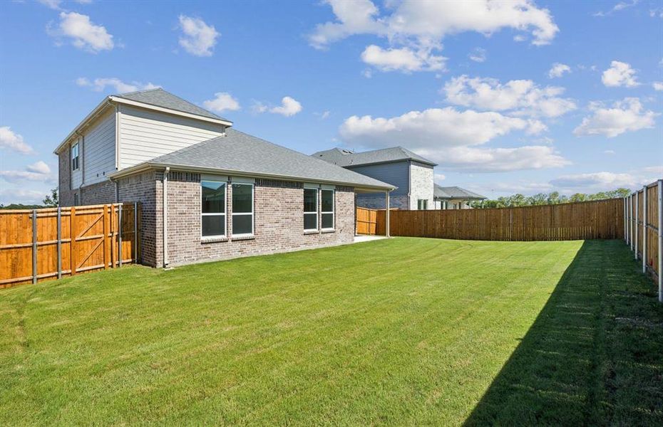 Oversized yard Oversized yard