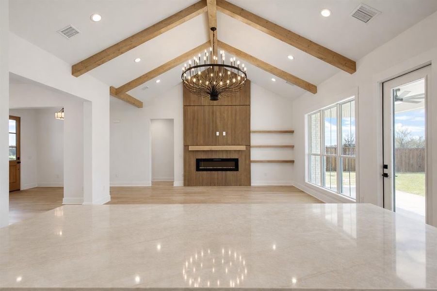 Spacious, unfurnished interior of a new home in , Pottsboro (Image 31).
