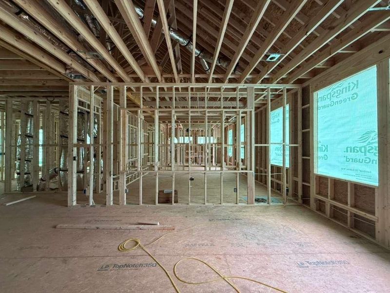 In-progress construction of a new home in , Lawrenceville, GA (Image 52).